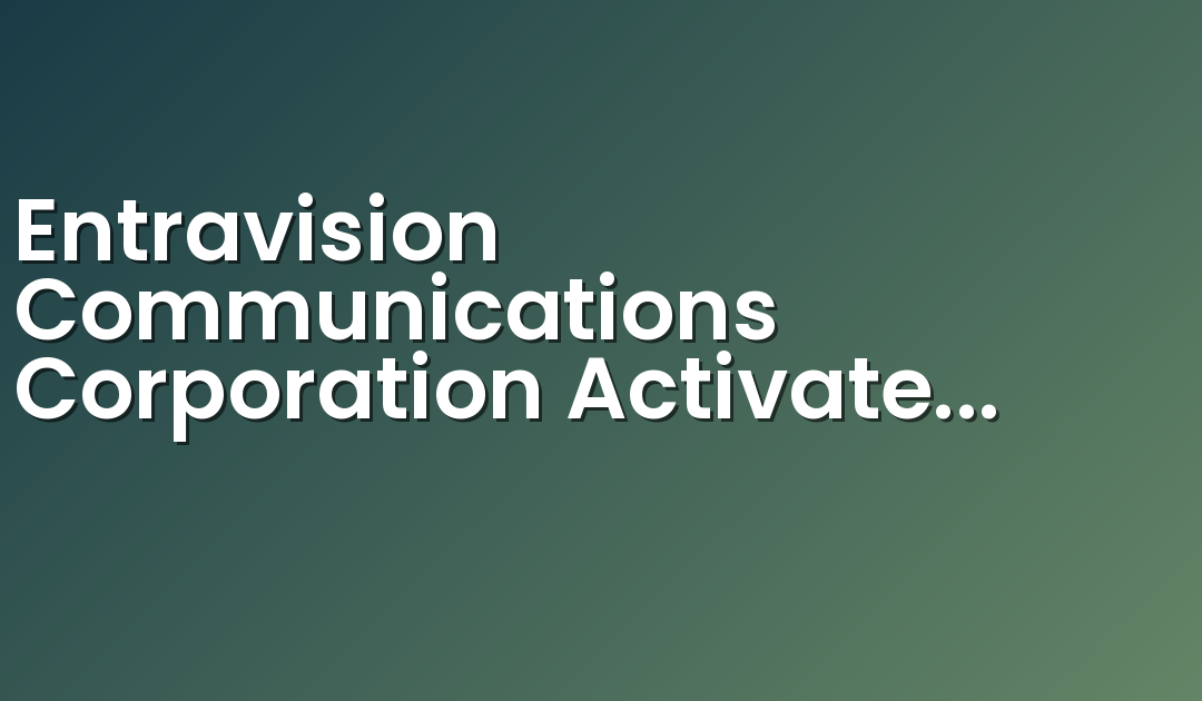 Entravision Communications Corporation Activates “Nuestros Heroes” Campaign to Celebrate Hispanic Heritage Month